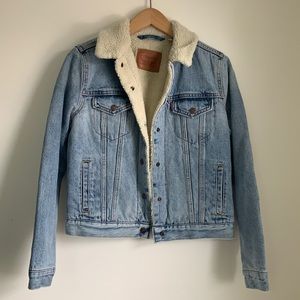 Levi’s Original Faux Sherpa Jean Jacket